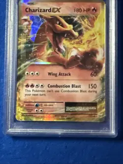 PSA 9 CHARIZARD EX 12/108 Ultra Rare XY Evolutions 2016 - Pokemon Card - Image 3