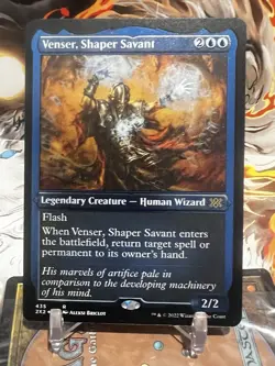 MTG | Venser, Shaper Savant [Double Masters 2022 ✨ Foil Etched ✨ - Image 1