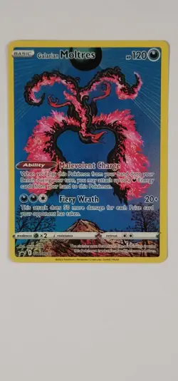 Galarian Moltres SWSH284 | Promo | SWSH Black Star Pokemon - Image 1
