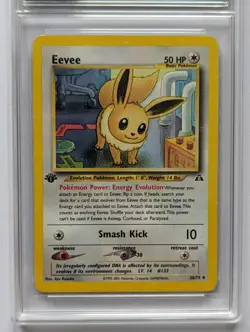 Eevee | 38/75 | Neo Discovery | Pokemon TCG | First Edition | Graded 6 - Image 2