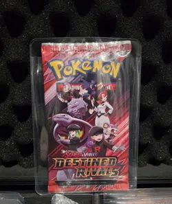 Pokemon Scarlet & Violet Destined Rivals Single Booster Pack New Unweighed - Image 1