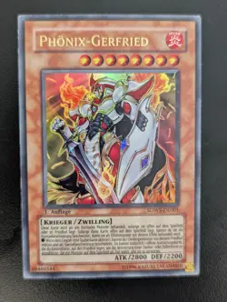 Phonix-Gerfried SDWS-DE001 Ultra Rare Deutsch EX YUGIOH - Image 1
