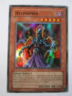 Yugioh! Helpoemer Rp02-En074 Ultra Rare Unlimited "Reprint" Near Mint!! - Image 1
