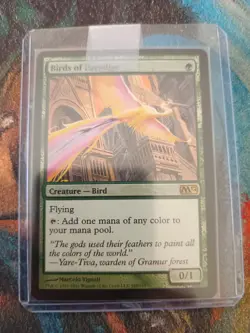 Birds of Paradise Core Set 2012 (M12) Foil, NM, MTG, FREE NEXT DAY SHIPPING! - Image 1