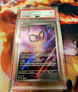 2024 POKEMON SVP EN-SV BLACK STAR PROMO #129 PECHARUNT PSA 9 - Image 1