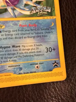 Pokemon TCG Suicune Wizards Black Star Promos, 53 Regular Promo - Image 4