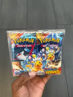 Pokemon TCG: Surging Sparks Booster Box 36 Packs - Unsealed Box X36 Packs ✅ - Image 1