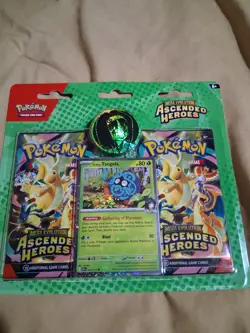 Pokemon Ascended Heroes 2 Pack Blister In Hand Ships tomorrow! - Image 1