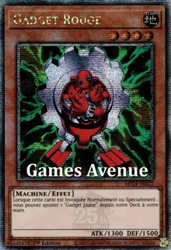 Yu-Gi-Oh ! Gadget Rouge MP24-FR012 VF/QUARTER - Image 1