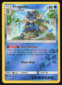 Frogadier - 23/131 - Reverse Holo Uncommon - Forbidden Light - Pokemon Card - Image 1