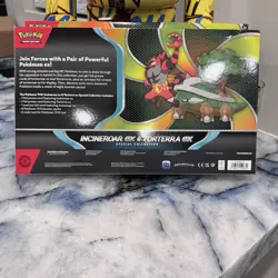Pokemon Trading Card Game Incineroar ex and Torterra ex Special Collection Box - Image 5