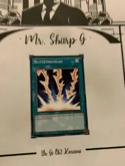 BLITZEINSCHLAG -1. AUFLAGE YS14-DE023 DEUTSCH Yu-Gi-Oh! CARD COMMON TCG - Image 2