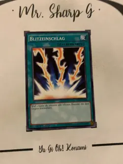BLITZEINSCHLAG -1. AUFLAGE YS14-DE023 DEUTSCH Yu-Gi-Oh! CARD COMMON TCG - Image 3