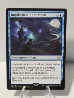 X 1 Imprisoned in the Moon NM-M MOC March of the Machine 224 MTG Magic - Image 1