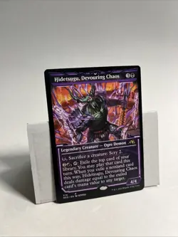 Hidetsugu, Devouring Chaos (Showcase) Kamigawa: Neon Dynasty Regular - Image 1