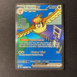 Pokemon TCG. Pidgeot EX Obsidian Flames 225/197. - Image 1