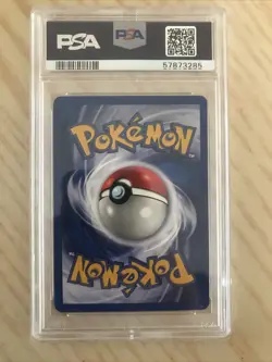 2000 Pokemon Team Rocket Dark Gyarados Holo Prerelease PSA 5 No. 8/82 #8 - Image 3