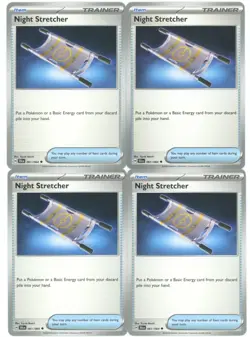4x Night Stretcher 061/064 x4 - Shrouded Fable - Pokemon TCG - Playset - Image 1