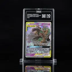 Pokemon TCG Trevenant & Dusknoir GX SM217 TAG 10 - Image 1