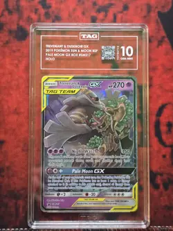 Pokemon TCG Trevenant & Dusknoir GX SM217 TAG 10 - Image 3