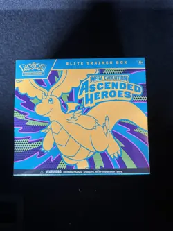 Pokemon Mega Evolution Ascended Heroes ETB Elite Trainer Box - Sealed In hand✅ - Image 1