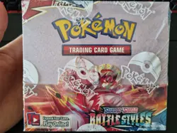 Battle Styles Booster Box Pokemon TCG New/Sealed Minor Crease In Box - Image 1