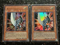 Yugioh 2x Blade Knight DB2 Ultra Rare - Image 1