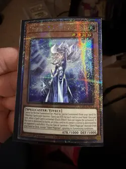YuGiOh! 1st Edition Silent Magician (Quarter Century Secret Rare) RA02-EN012 - Image 2