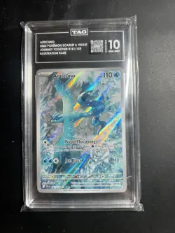 Articuno Illustration Rare 161/159 Pokemon 2025 Journey Together IR PSA 10 Card - Image 1