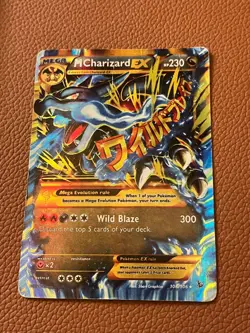 Pokemon TCG XY Flashfire M Charizard EX Card 108/106 Foil Holo - Image 1