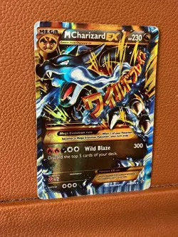 Pokemon TCG XY Flashfire M Charizard EX Card 108/106 Foil Holo - Image 5
