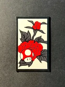 Mario Hanafuda Mushroom Nintendo Japanese Card Game Box Fresh - Image 1