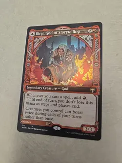 Birgi, God of Storytelling (Showcase) Kaldheim Foil - Image 1