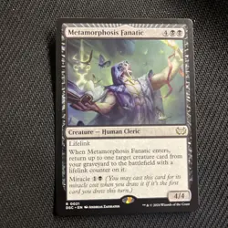 Metamorphosis Fanatic Commander: Duskmourn: House of Horror Regular - Image 1