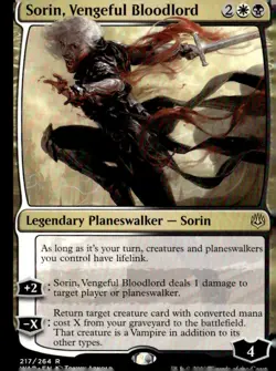 War of the Spark #217 Sorin, Vengeful Bloodlord - Image 1