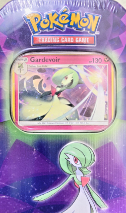 Pokemon Gardevoir Collector Tin Holographic Fairy Card Factory SEALED UNOPENED - Image 2