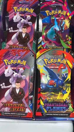 20 Sleeved Packs Total 10 Destined Rivals Packs And 10 Phantasmal Flames Packs - Image 1