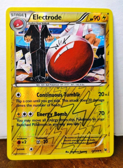 POKEMON ELECTRODE 22/108 REVERSE HOLO ROARING SKIES LP TOMOKAZU KOMIYA - Image 1