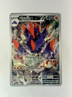 Gigalith Illustration Rare 129/086 White Flare Pokemon TCG - Image 1