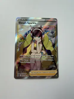Pokemon Crown Zenith Elesa's Sparkle 147/159 Full Art Trainer - Near Mint - Image 1