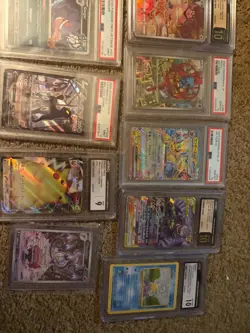 lot of various pokemon graded cards (2 mystery cards for 70 obo 18 graded1 raw!) - Image 3