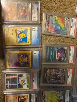 lot of various pokemon graded cards (2 mystery cards for 70 obo 18 graded1 raw!) - Image 5