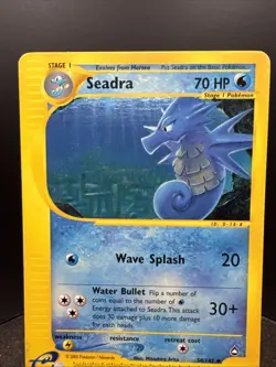 Seadra 58/147 Aquapolis Regular Uncommon Pokemon TCG - Image 3