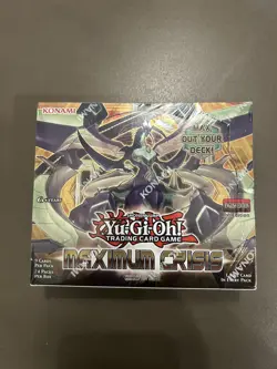 Yu-Gi-Oh! Maximum Crisis Booster Box 1st Edition New Sealed A3 83717832096 - Image 1