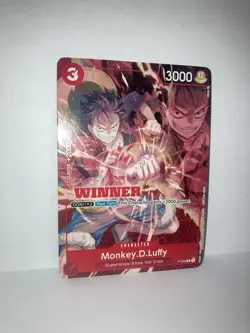 Monkey.D.Luffy - P-006 (Winner Pack Vol. 1) P-006 One Piece Promotion Cards 2022 - Image 1