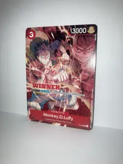 Monkey.D.Luffy - P-006 (Winner Pack Vol. 1) P-006 One Piece Promotion Cards 2022 - Image 2