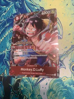 Monkey.D.Luffy (Winner Pack Vol. 5) ST01-012 One Piece Promotion Cards Foil - Image 1