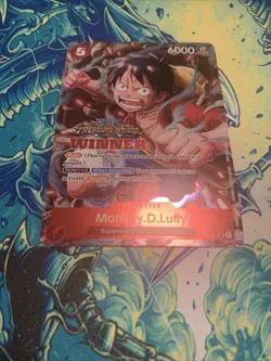 Monkey.D.Luffy (Winner Pack Vol. 5) ST01-012 One Piece Promotion Cards Foil - Image 3