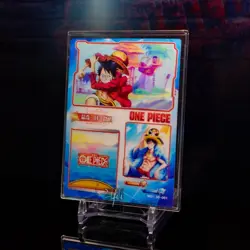 Monkey D Luffy Premium 3D Lenticular Card One Piece CCG 3D-001 - Image 3
