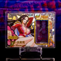 Boa Hancock Trading Card JP Acetate Crack Ice Holo Premium Foil One Piece - Image 2